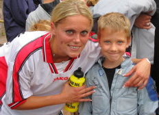 Katja Pnsgen mit Willi